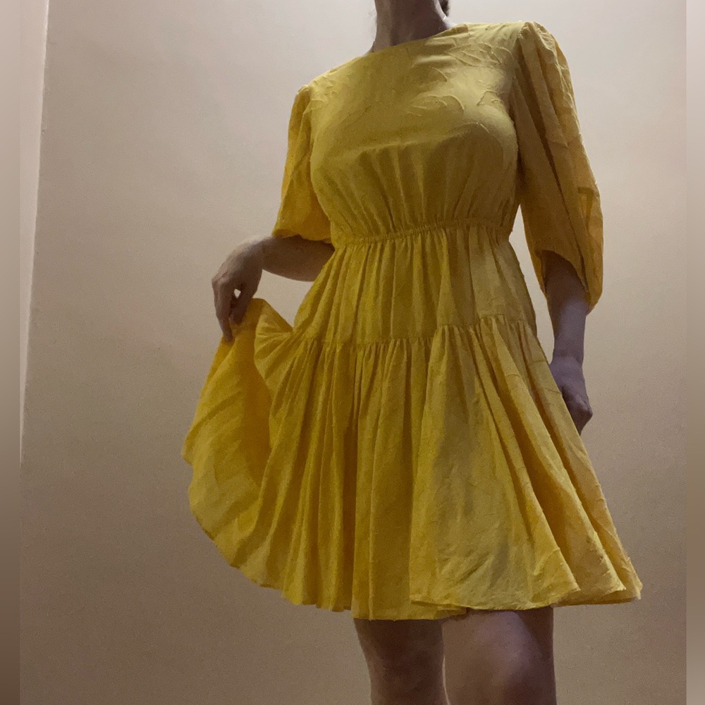 RHODE Kiss Summer Dress with Open Back